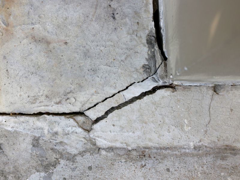Concrete Crack Filling