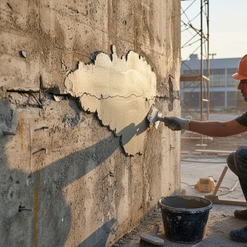 Poured Wall Repair detail