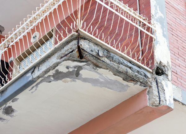 Concrete Balcony Repair in Fuquay Varina