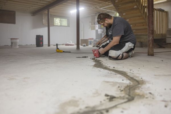 Concrete Floor Repair in Fuquay Varina