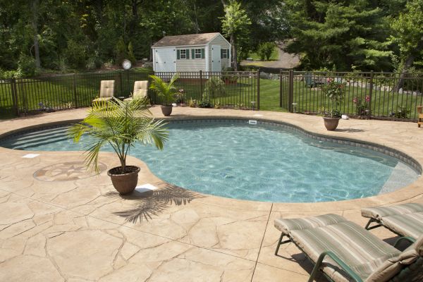 Pool Deck Resurfacing in Fuquay Varina