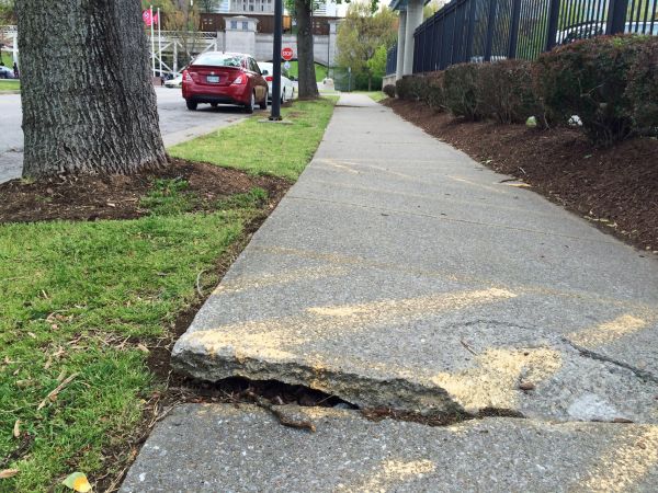 Cement Sidewalk Repair in Fuquay Varina
