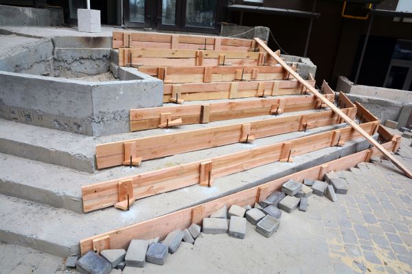 Cement Step Repair in Fuquay Varina